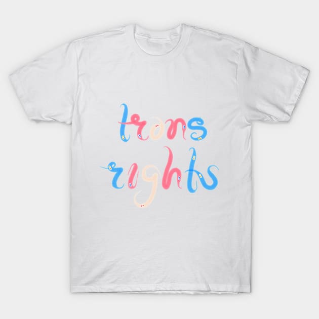 trans rights! T-Shirt by le_onionboi